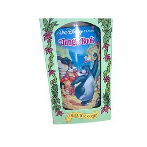 Disney's Classic Jungle Book Plastic Drinking Glass with Box   Burger King